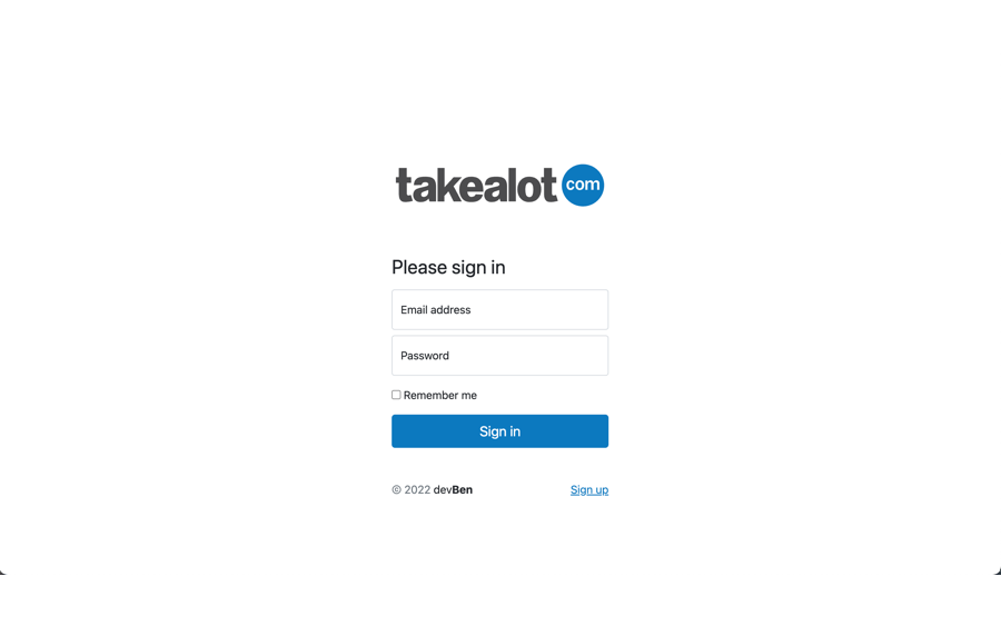 Takealot beheer